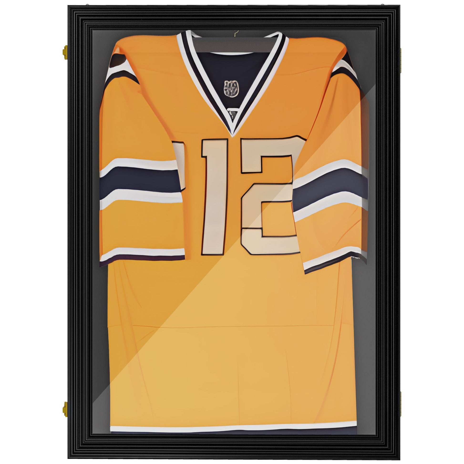 24" x 32" Hockey Jersey Frame, Jersey Shadow Box for Basketball, Football, Baseball, Black Jersey Display Cases Black  at Gallery Canada