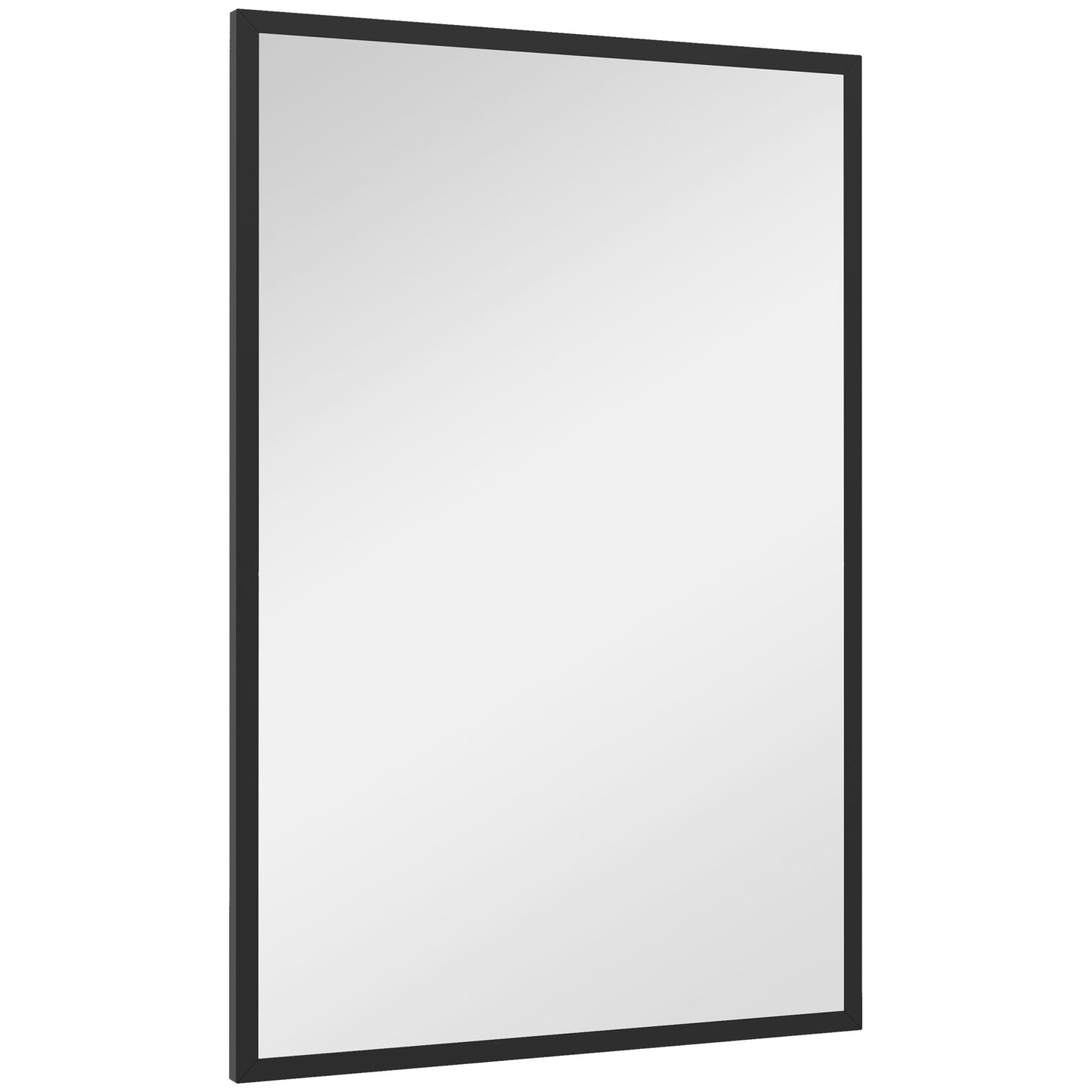 24" x 36" Bathroom Mirror for Wall, Rectangular Mirror for Living Room, Bedroom, Entryway, Black Wall Mirrors Black  at Gallery Canada