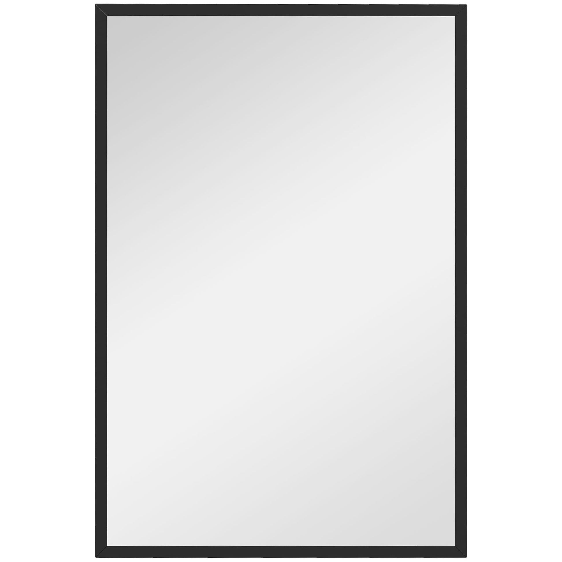 24" x 36" Bathroom Mirror for Wall, Rectangular Mirror for Living Room, Bedroom, Entryway, Black Wall Mirrors   at Gallery Canada