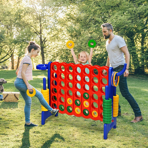 2.5 Feet 4-to-Score Giant Game Set, Blue