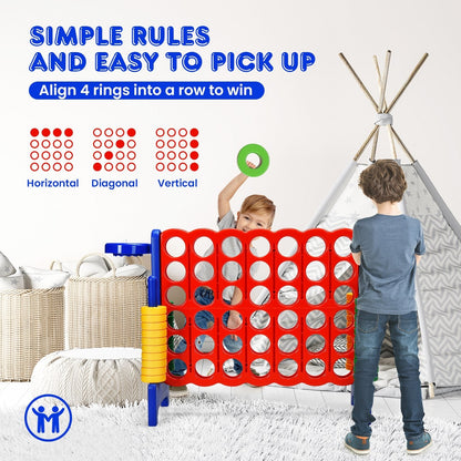 2.5 Feet 4-to-Score Giant Game Set, Blue Lawn Games   at Gallery Canada