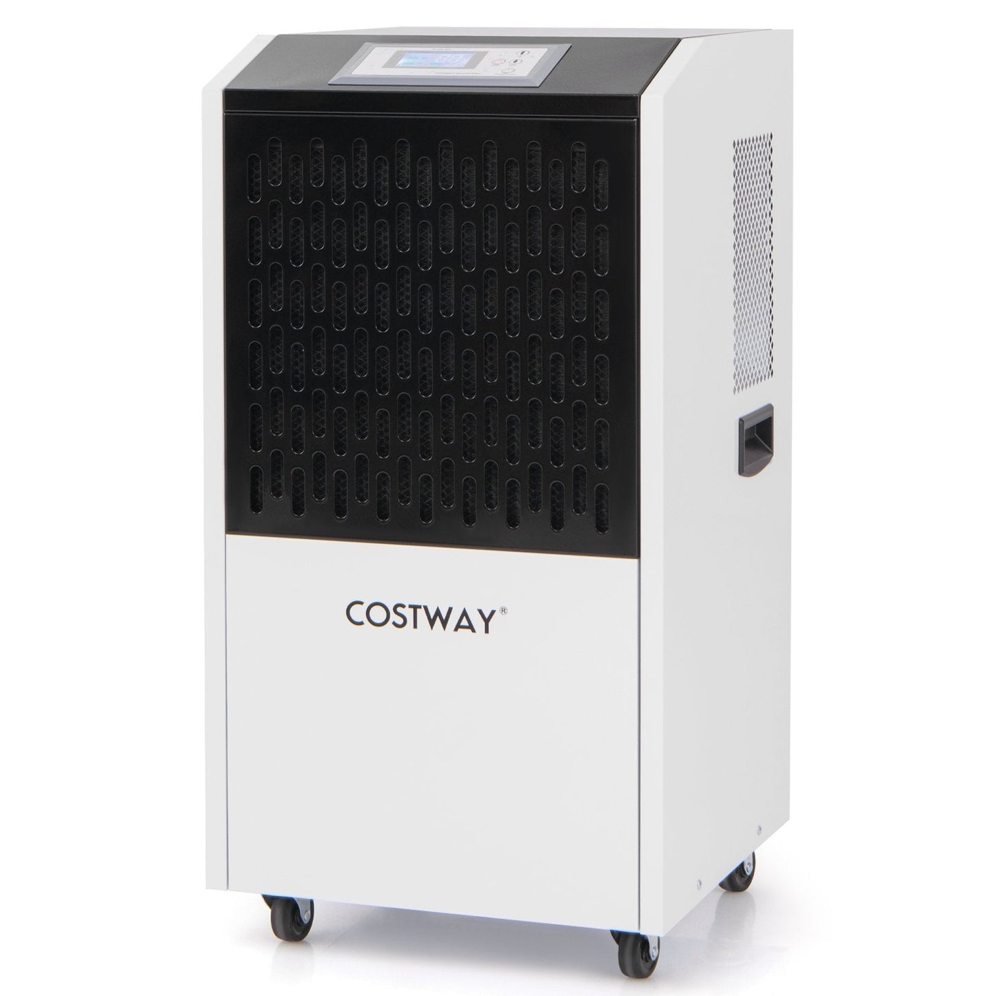 250 Pints Commercial Dehumidifier with Drain Hose Large Spaces up to 8500 Sq.Ft, White Dehumidifiers   at Gallery Canada