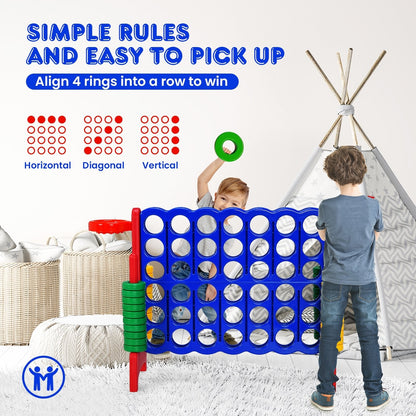 2.5ft 4-to-Score Giant Game Set, Red Lawn Games   at Gallery Canada