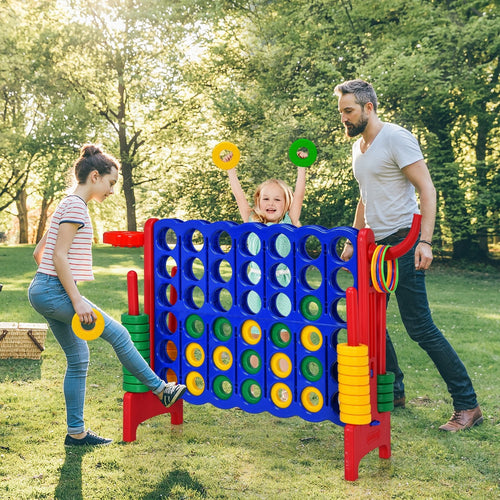 2.5ft 4-to-Score Giant Game Set, Red