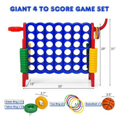 2.5ft 4-to-Score Giant Game Set, Red Lawn Games   at Gallery Canada