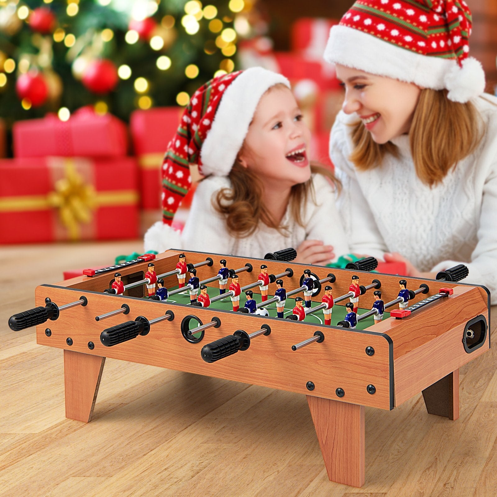 27 Inch Indoor Competition Game Foosball Table with Legs, Brown Game Room   at Gallery Canada