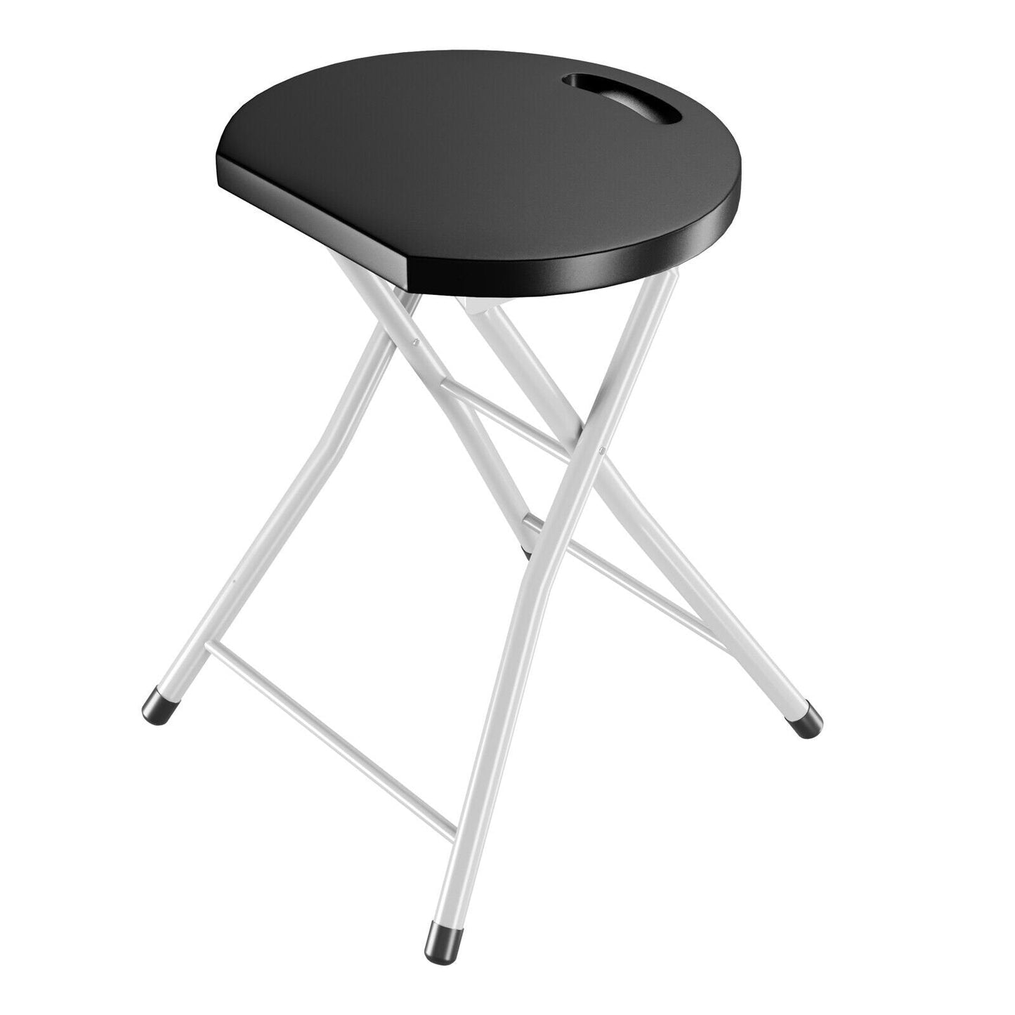 28 Inch Portable Folding Stools with 330lbs Limited Sturdy Frame Patio Dining Chairs   at Gallery Canada