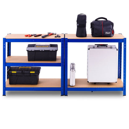 29.5" x  59" Adjustable 5-layer 2000 lbs Capacity Tool Shelf, Blue Garages   at Gallery Canada