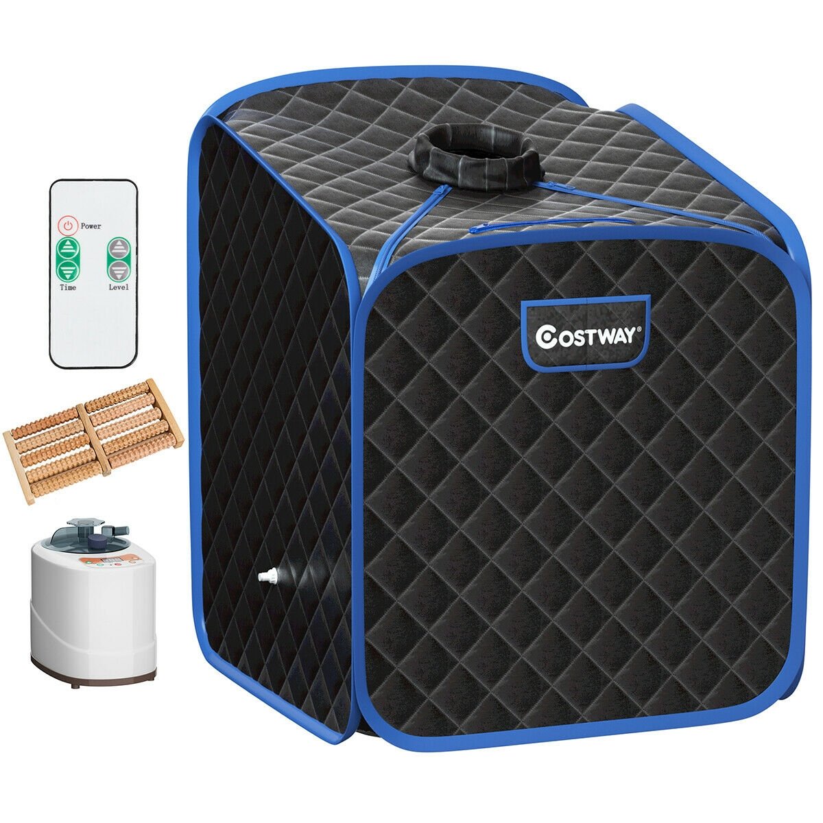 2L Portable Folding Steam Sauna Spa, Black Spa & Salon   at Gallery Canada