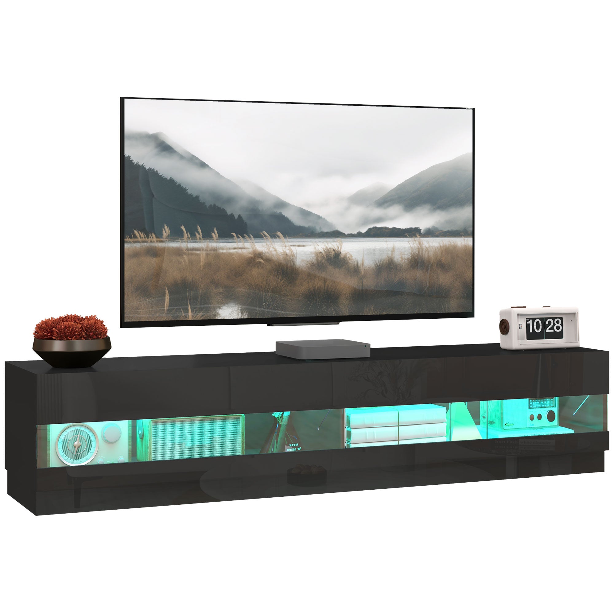 Lighted TV Stand for TVs up to 75