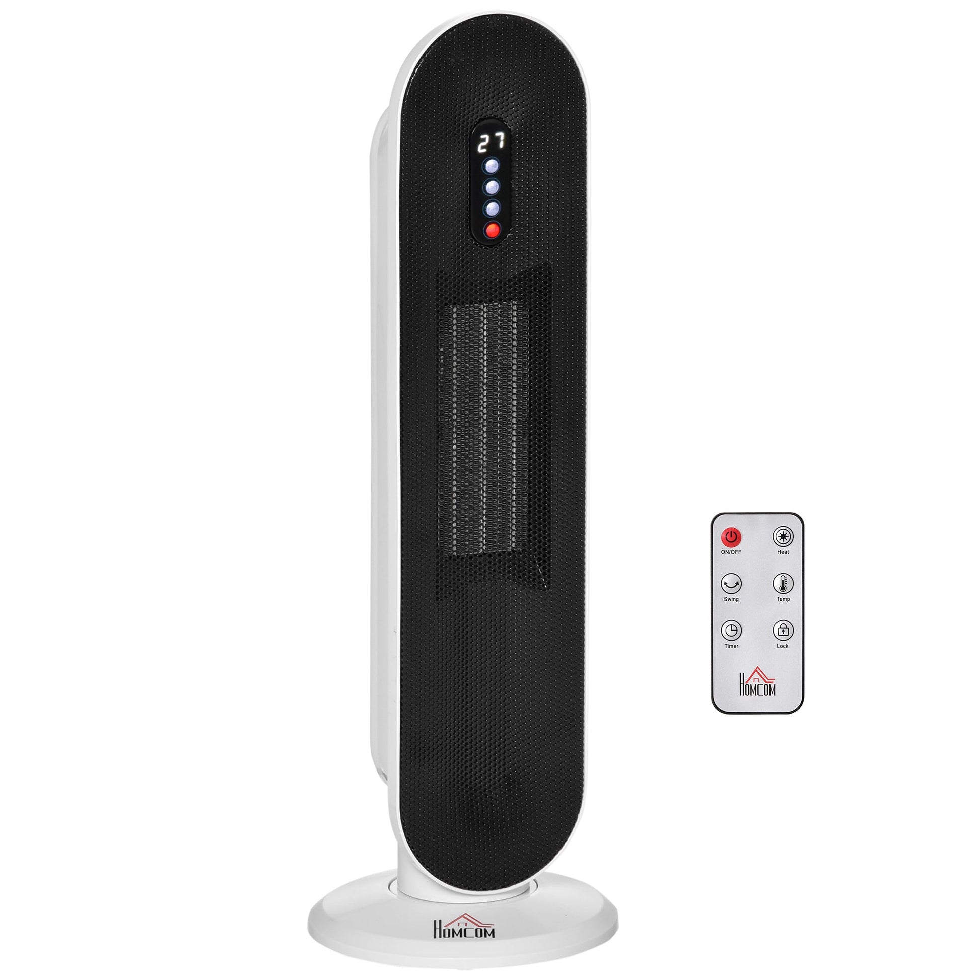 Ceramic Space Heater, Indoor Tower Heater with 24H Timer 1500W/1000W Electric Tower Heaters Multi Colour  at Gallery Canada