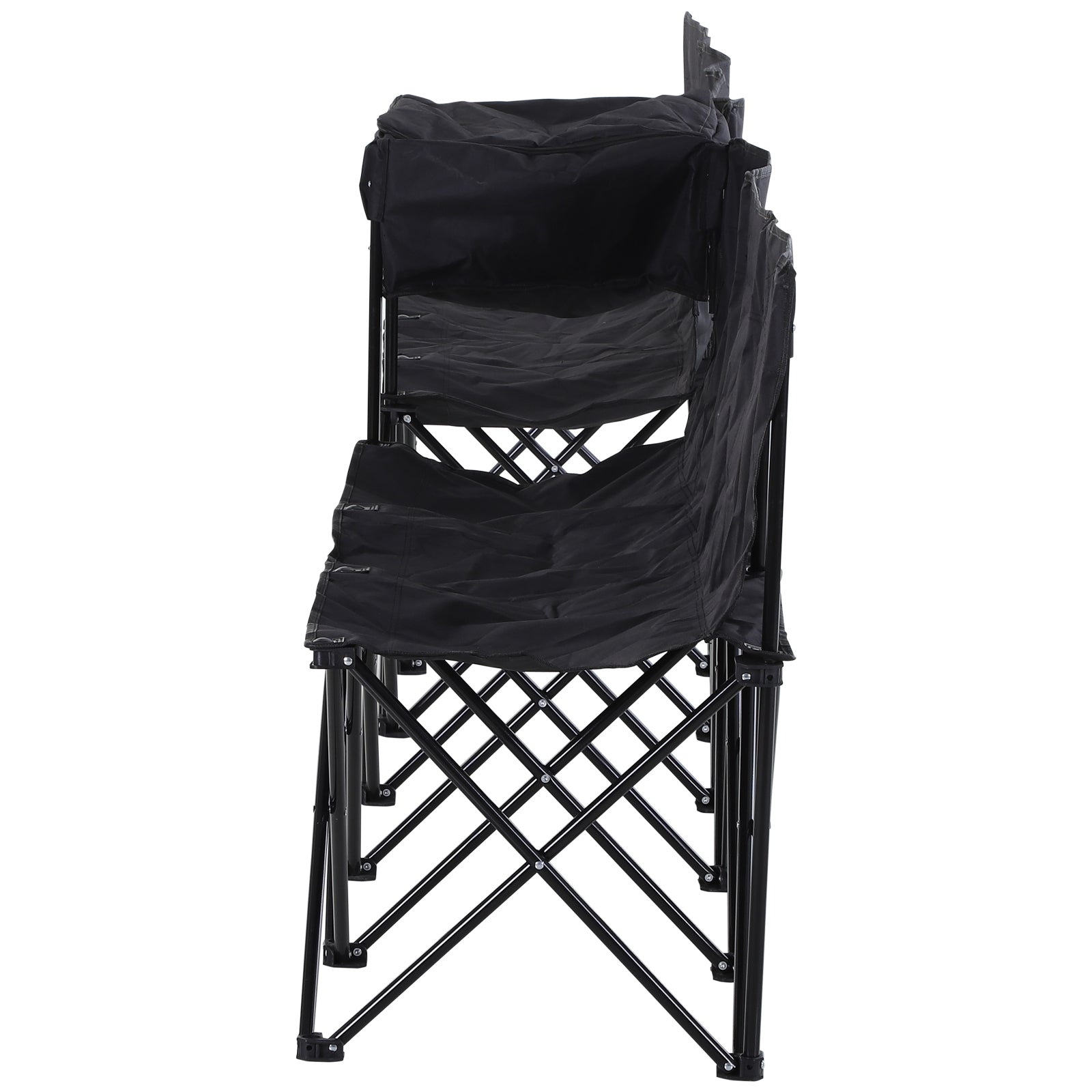 6-Person Folding Camping Bench Chair Sport Seat Folding Cooler Bag w/ Carrying Case Picnic Tables & Camping Chairs at Gallery Canada
