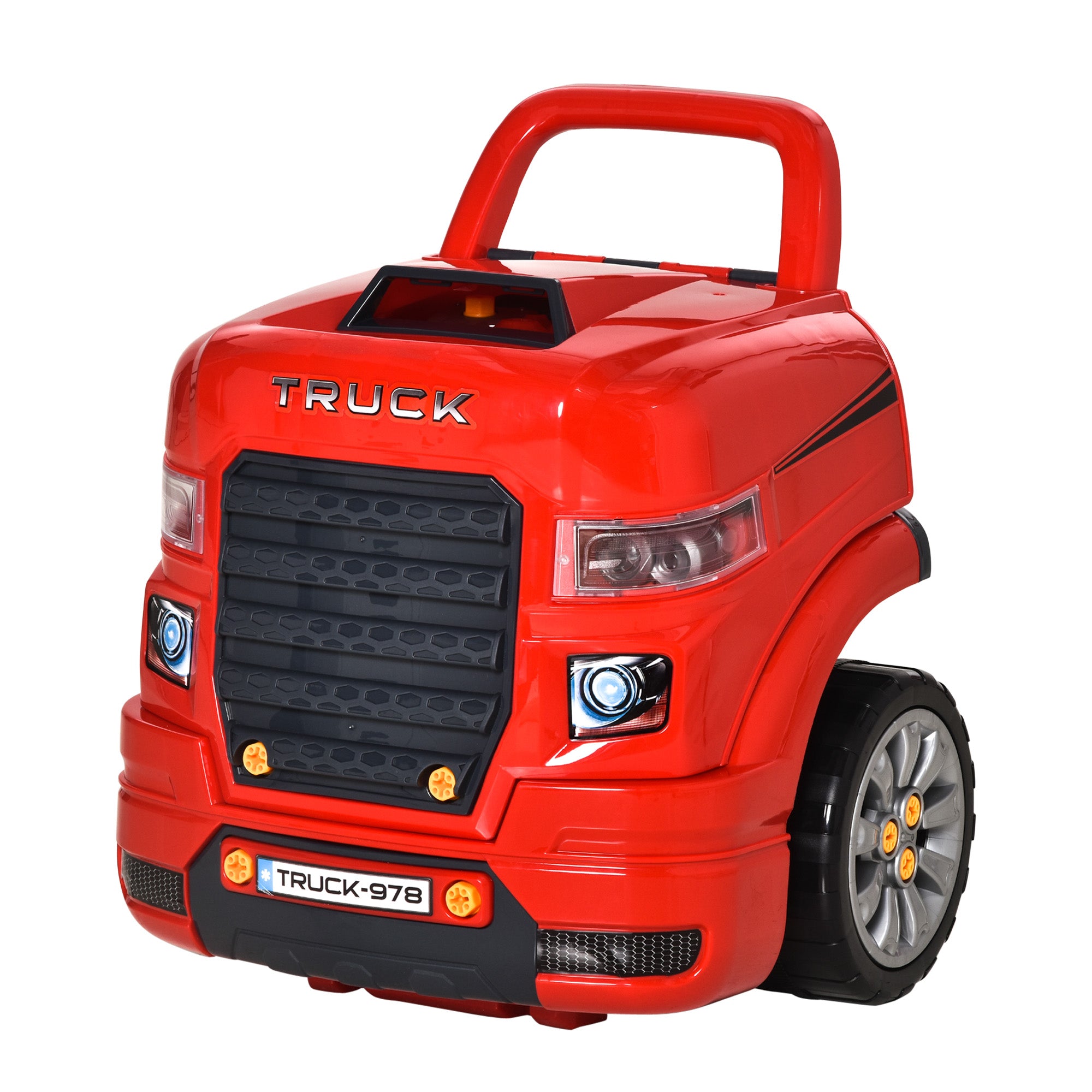 Smart Truck Engine Toy Set for Kids - Mini Car Service Station, Kids Tool Set Included, Suitable for 3-5 Years Old Workbench Toy Sets at Gallery Canada