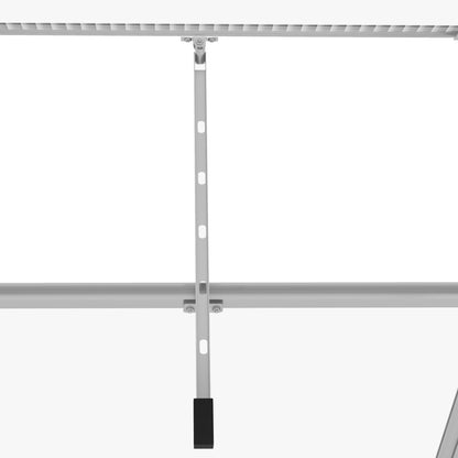 6' x 4' Walk-In Greenhouse, Polycarbonate Greenhouse with Sliding Door, Window, Aluminium Frame, Foundation, Silver Walk In Greenhouses   at Gallery Canada