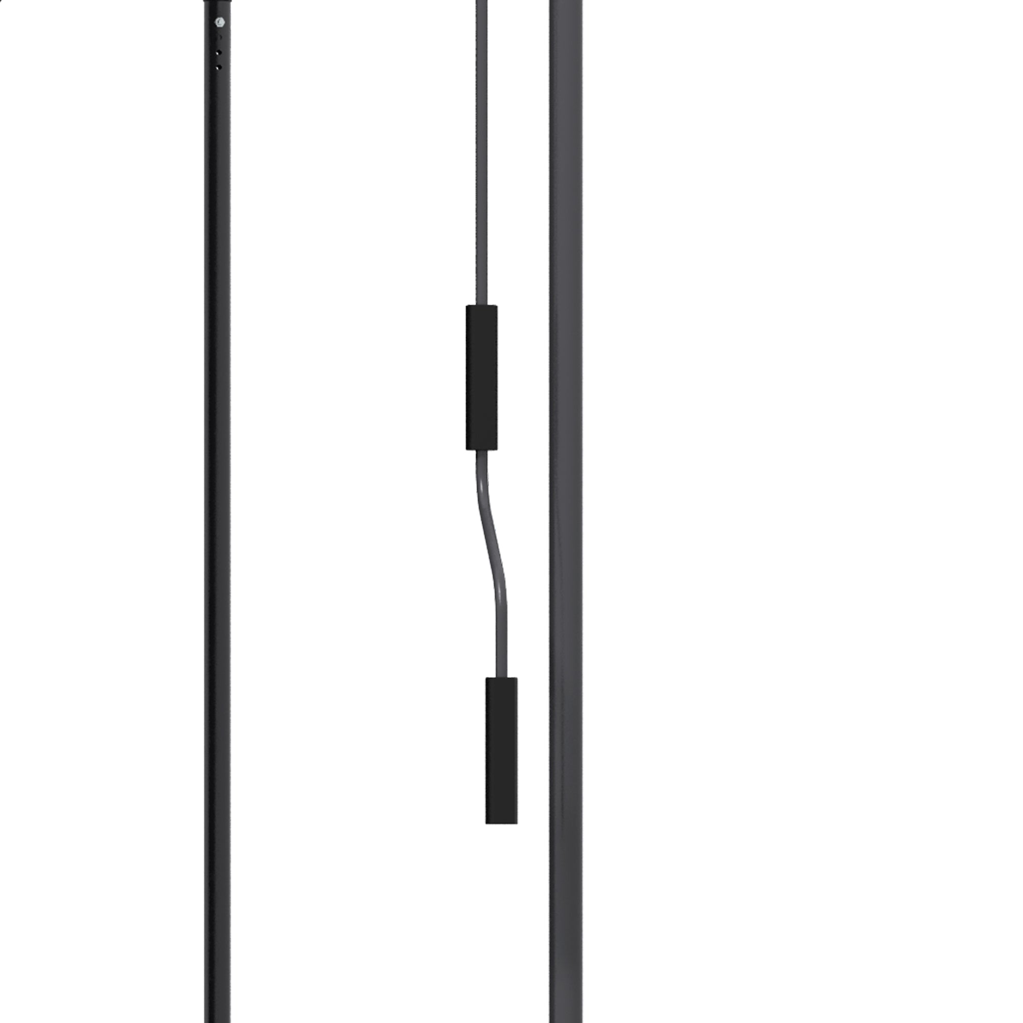 6.5' x 4' Manual Retractable Awning, Non-Screw Freestanding Patio Awning, UV Resistant, for Window or Door, Dark Grey Patio Awnings at Gallery Canada
