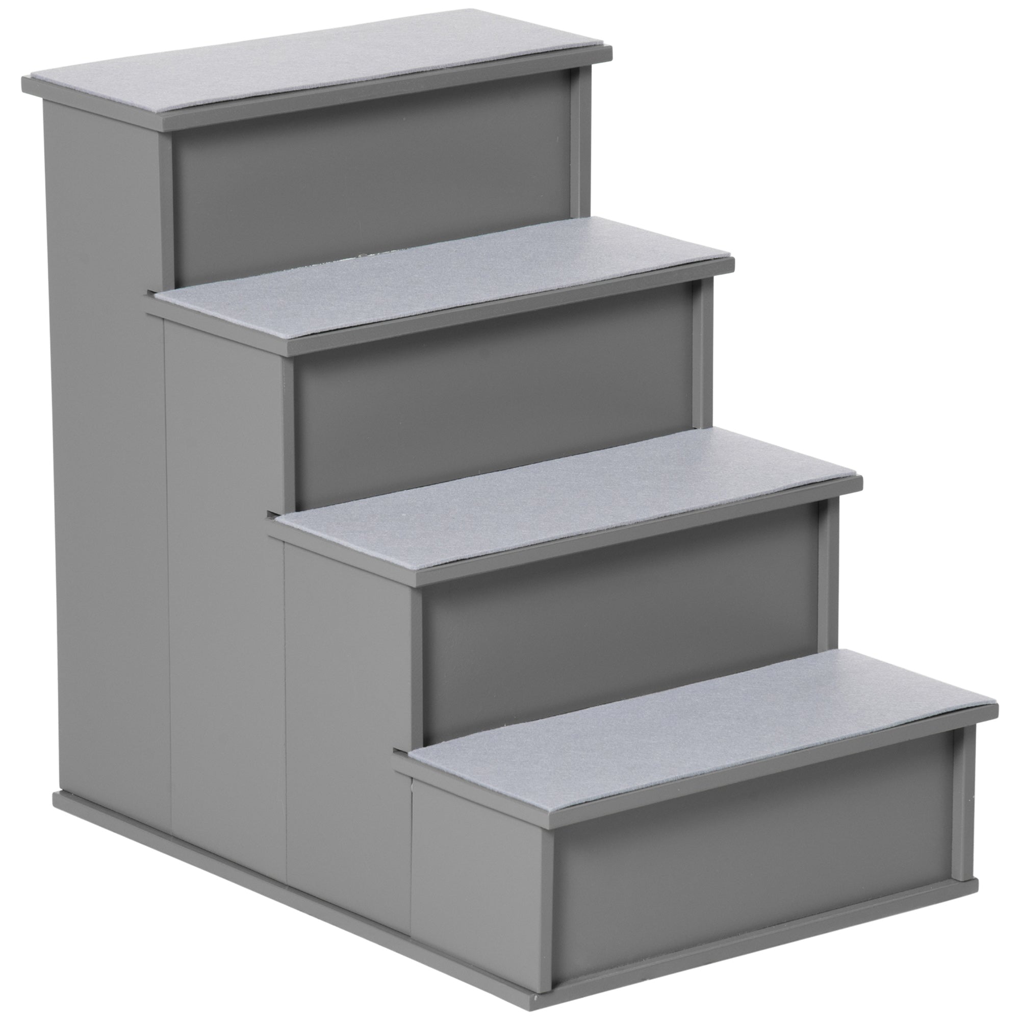 Dog Steps Pet Stairs for Bed Cat Ladder for Couch with Non-Slip Carpet, 15.7