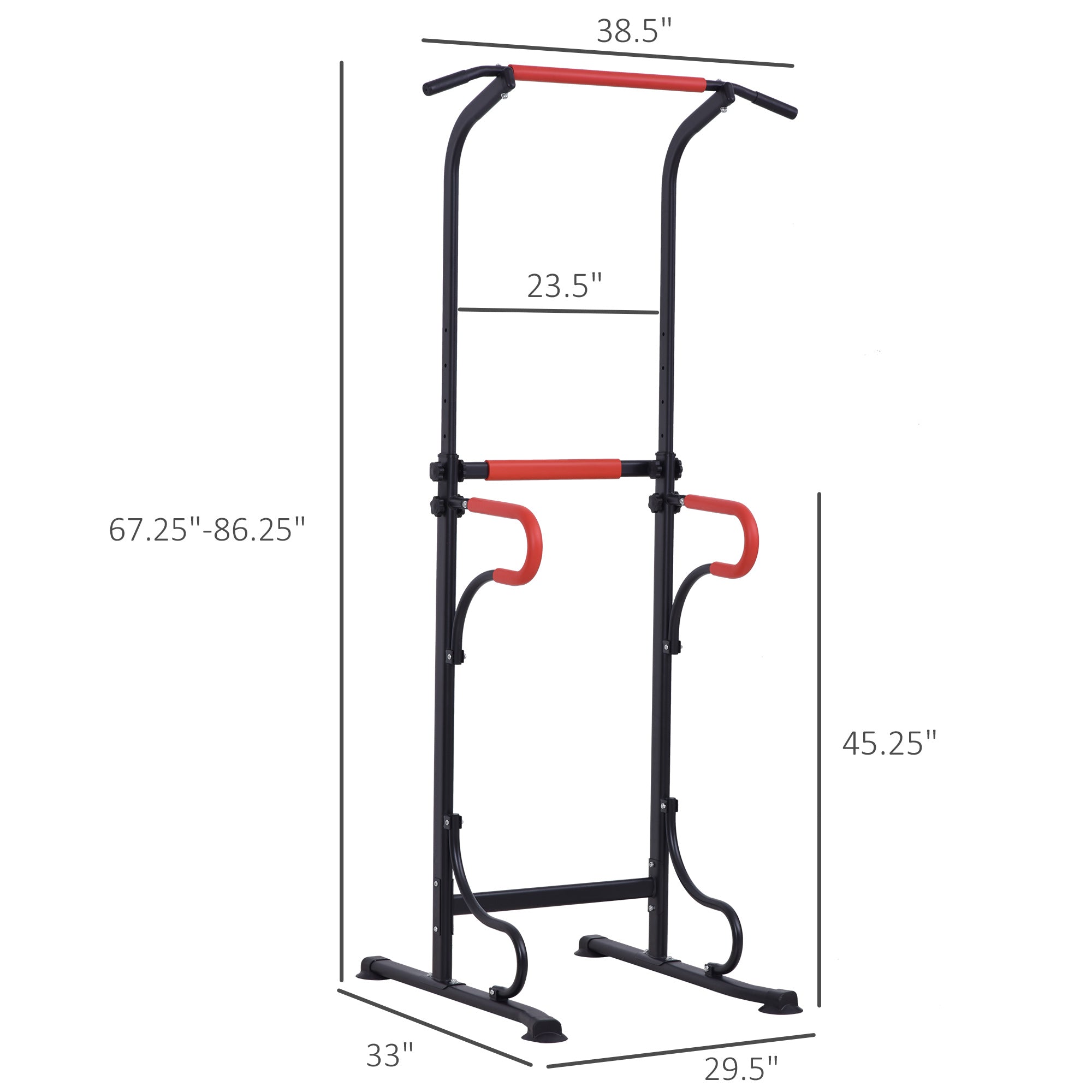 Power Tower Pull Up Bar Dip Station for Home Office Gym Multi-Function Workout Equipment Power Towers   at Gallery Canada