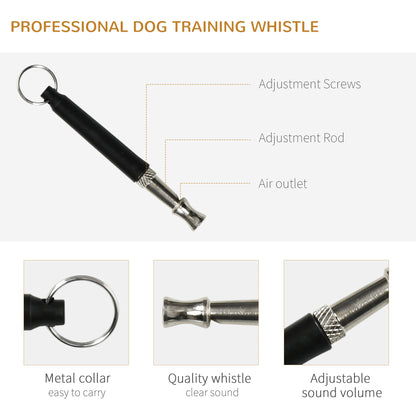 Adjustable Dog Agility Training Set with Jump Ring, Poles, Box, Bag, Whistle Dog Agility Training Equipment   at Gallery Canada