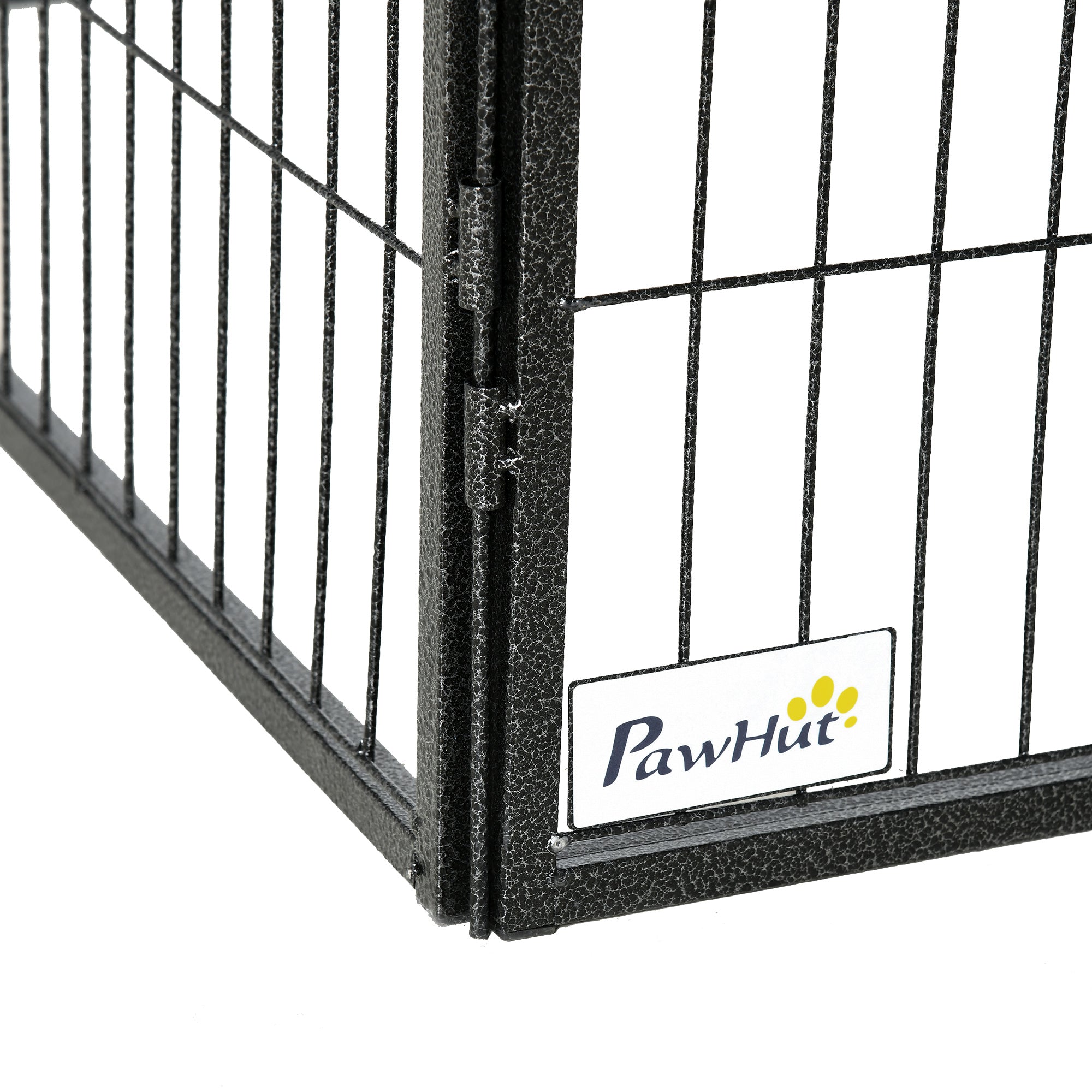 Heavy Duty Dog Playpen, 12 Panels Pet Playpen Dog Fence, Portable Puppy Exercise Pen, with 2 Doors Locking Latch, Outdoor or Indoor Use 23.5