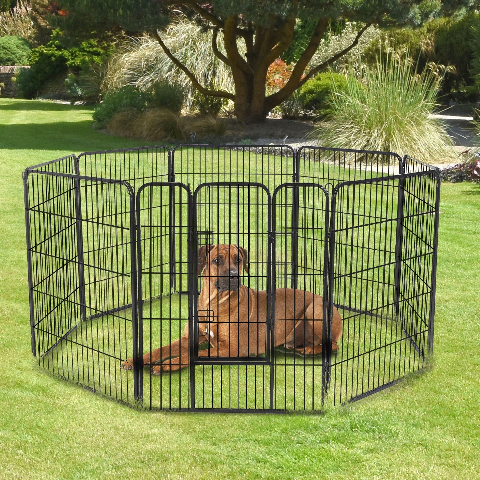 Heavy Duty Dog Playpen, 8 Panel 23.5