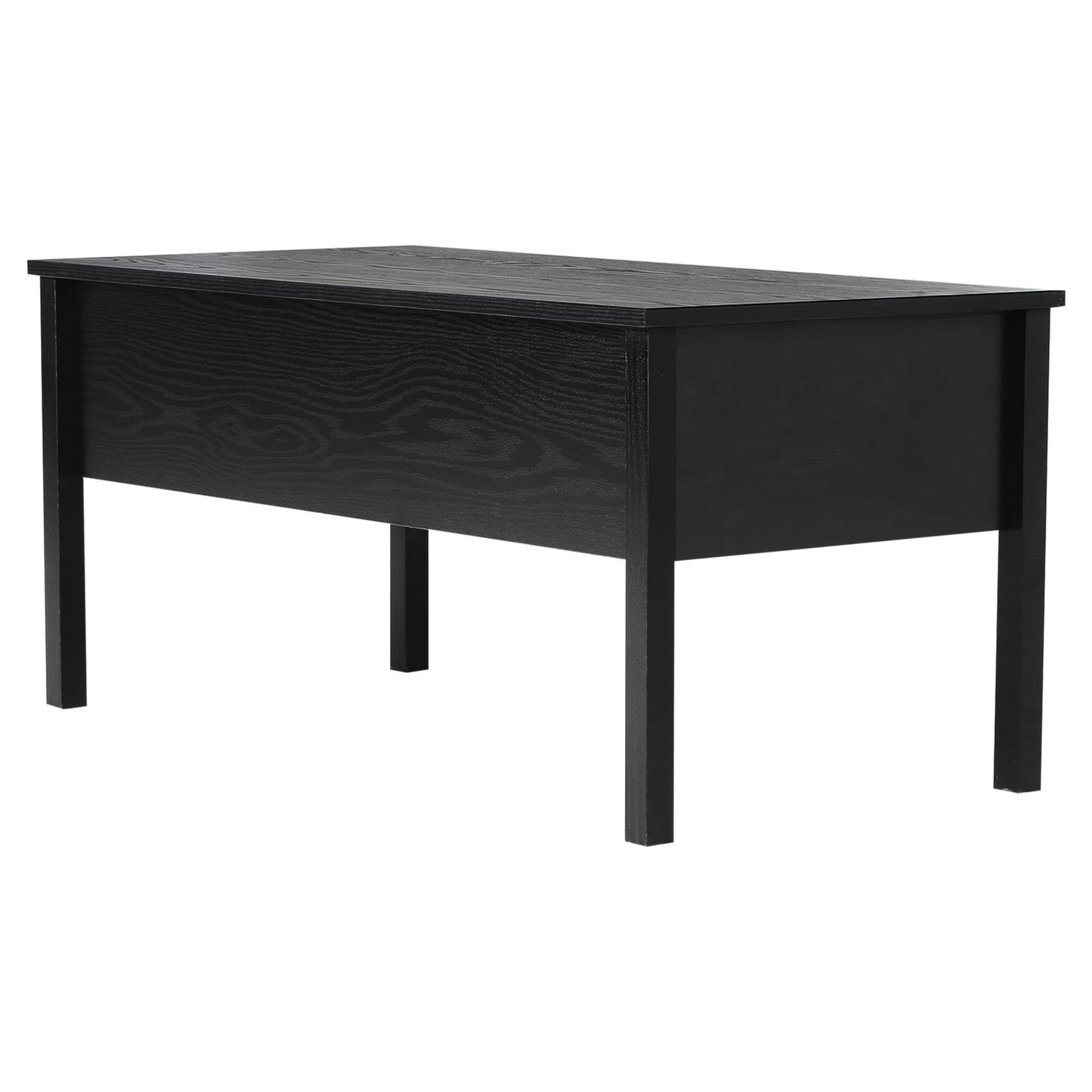 39" Modern Lift Top Coffee Table with Hidden Storage Compartment, Center Table for Living Room, Black Coffee Tables at Gallery Canada