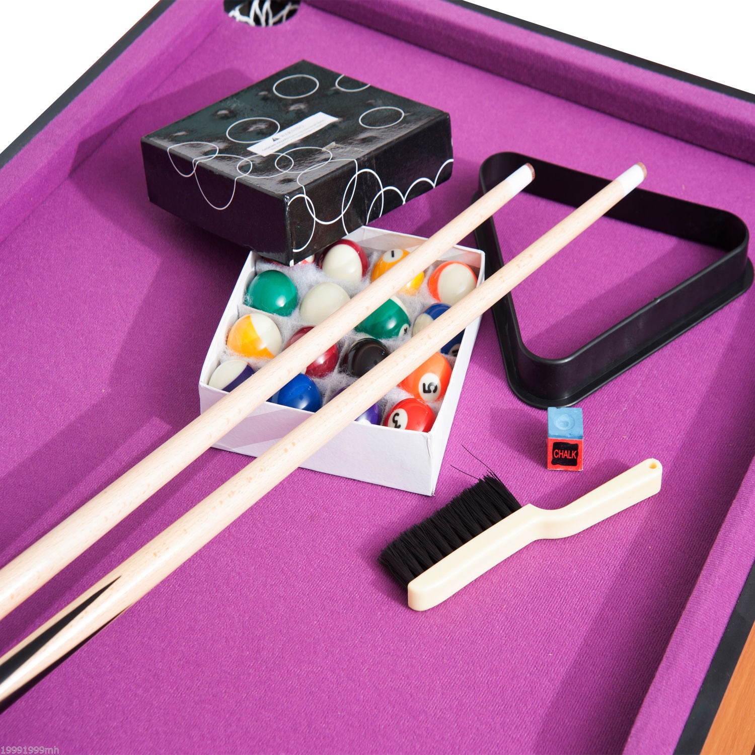 3 in 1 Multi-use Mini Games Table Tennis Billiard Pool Air Hockey Set with All Accessories Game Tables at Gallery Canada