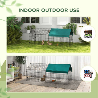 73" Small Animal Cage with Roof, Indoor/Outdoor Use, for Chicken, Rabbits, Chinchillas, Green Houses & Habitats   at Gallery Canada