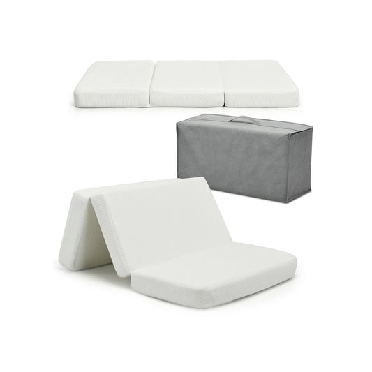 Memory Foam Foldable Baby Mattress with Carrying Bag Mattresses   at Gallery Canada
