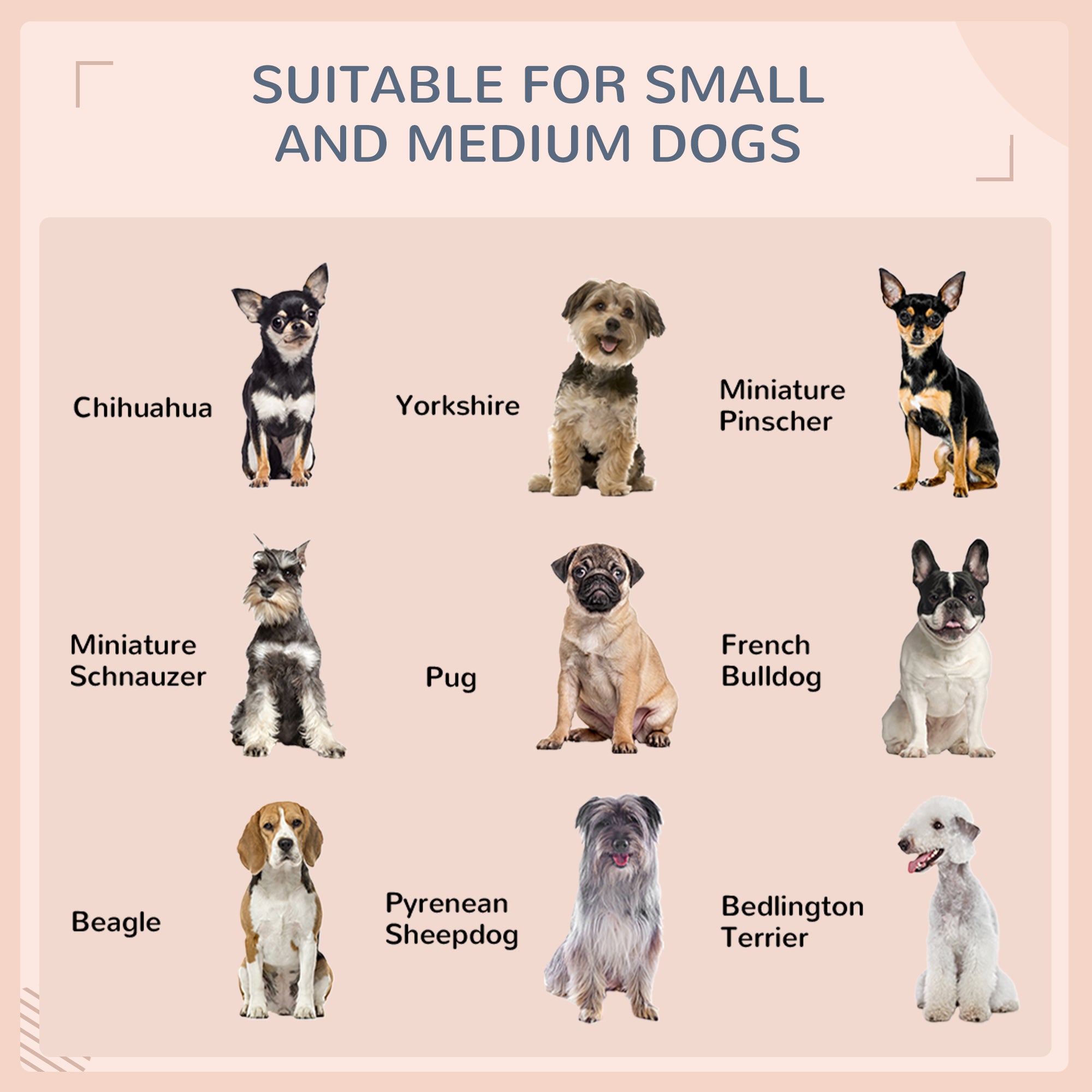Outdoor Dog House Extendable Wicker Dog Bed with Soft Cushion Washable Cover, for Small and Medium Dogs, Cream White Houses, Kennels & Pens at Gallery Canada