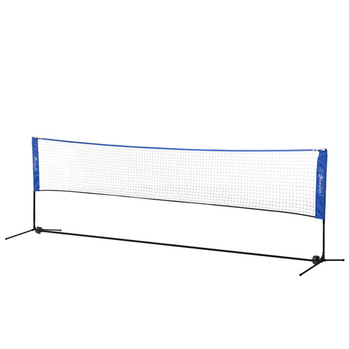 14ft Badminton Net, Height Adjustable Outdoor Sports Net with Carry Bag, for Tennis, Pickleball and Volleyball