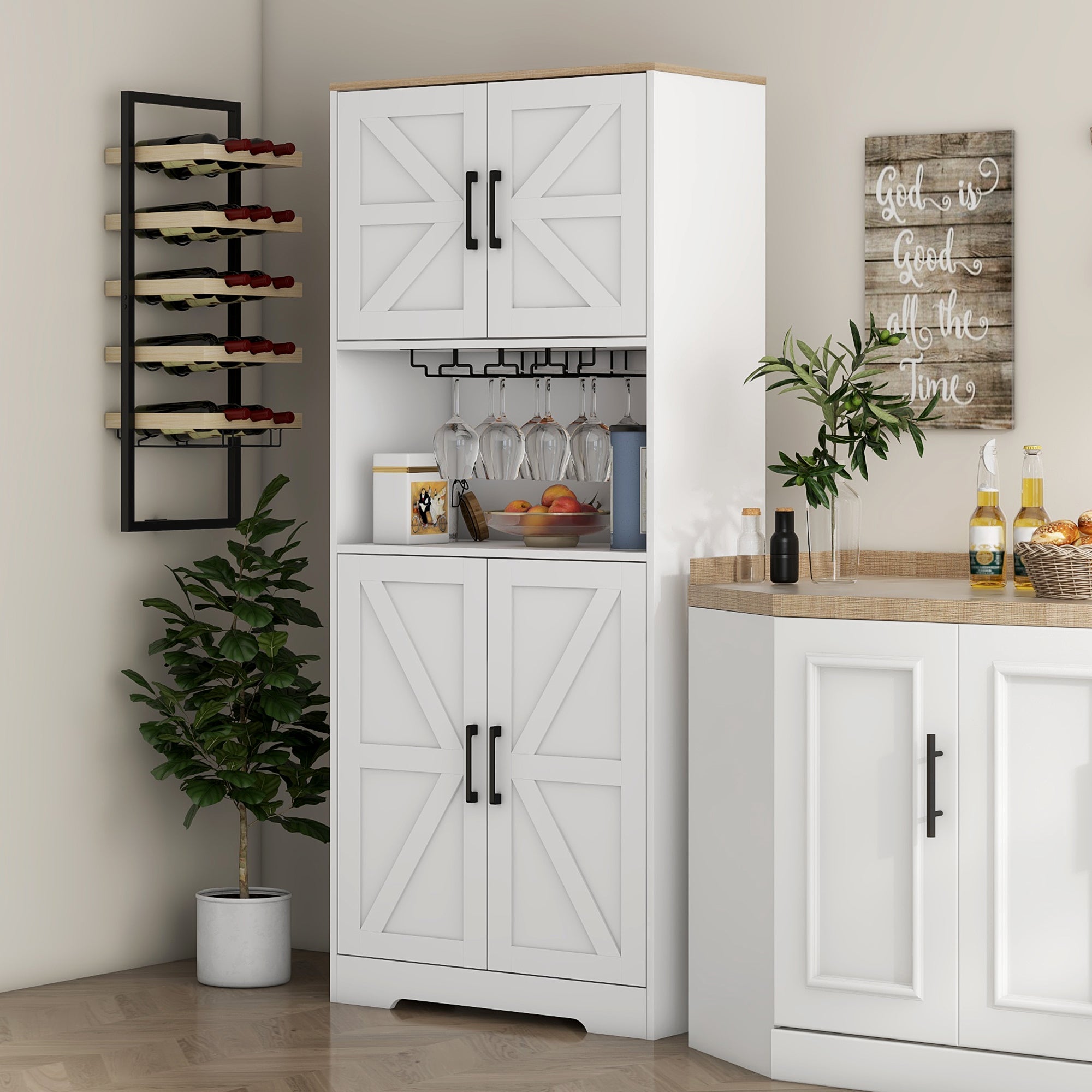 Farmhouse Kitchen Pantry, 68