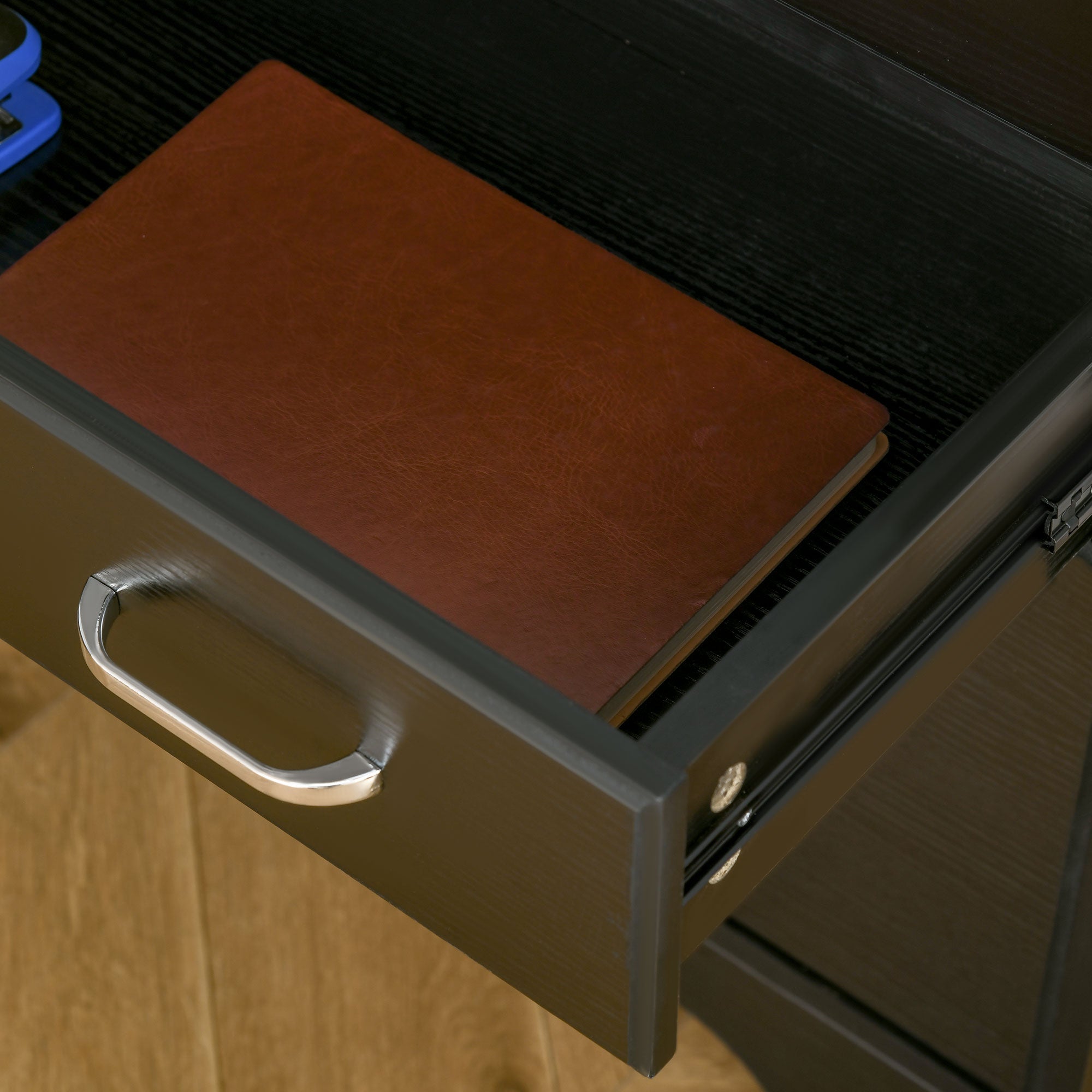 Lateral File Cabinet with 2 Drawers, Filing Cabinet for Hanging Letter Sized Files, Office Printer Stand, Black Office Cabinets & Cupboards at Gallery Canada