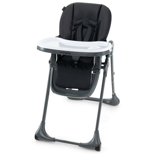 3-In-1 Convertible Baby High Chair for Toddlers, Black High Chairs Black  at Gallery Canada