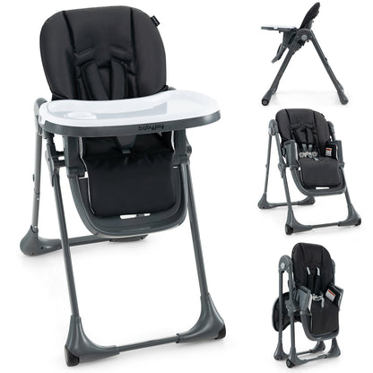 3-In-1 Convertible Baby High Chair for Toddlers, Black High Chairs   at Gallery Canada