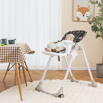 3-In-1 Convertible Baby High Chair for Toddlers, Deep Brown High Chairs   at Gallery Canada