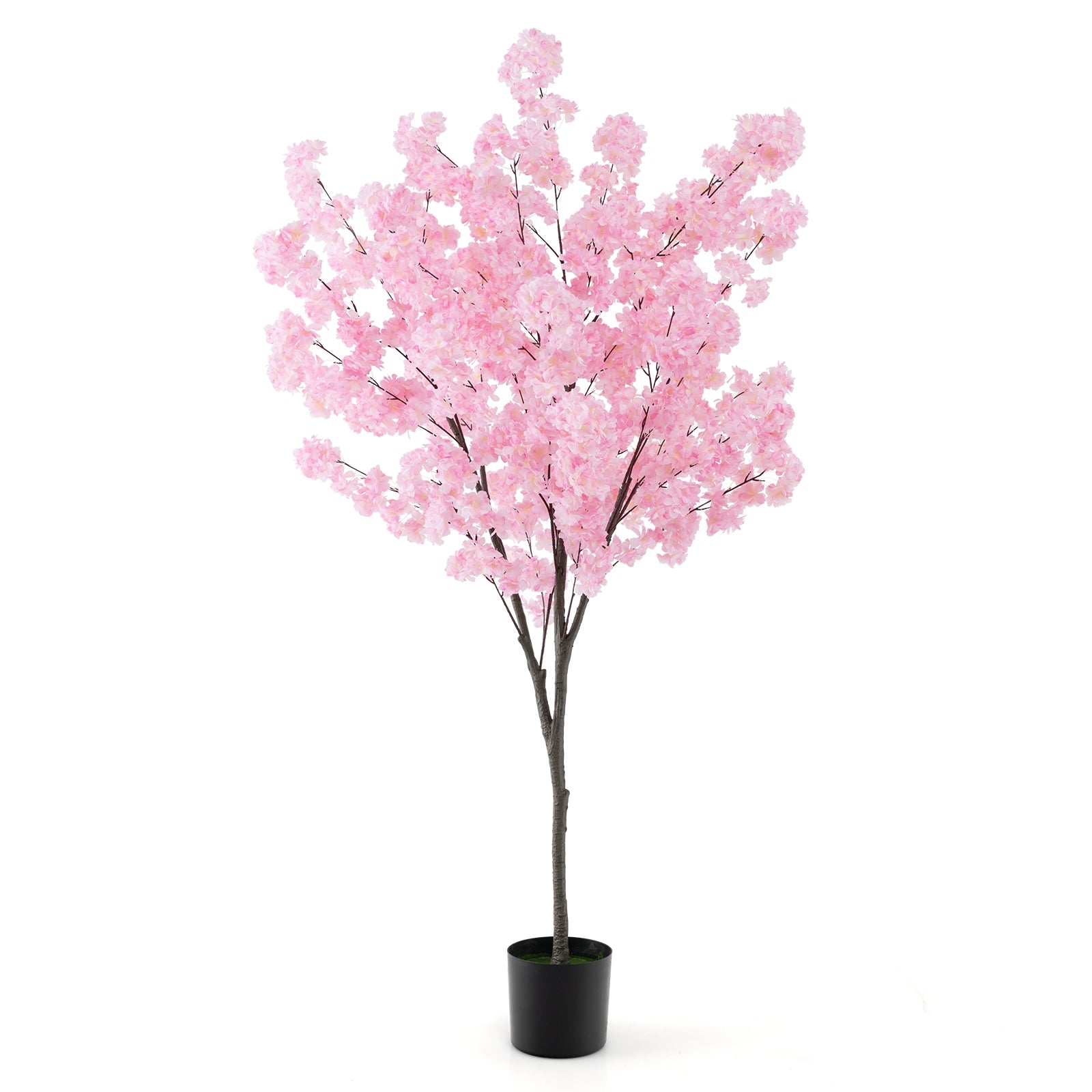 6.5 FT Tall Artificial Cherry Blossom Tree with 1170 Pink Flowers Faux Plants Options  at Gallery Canada