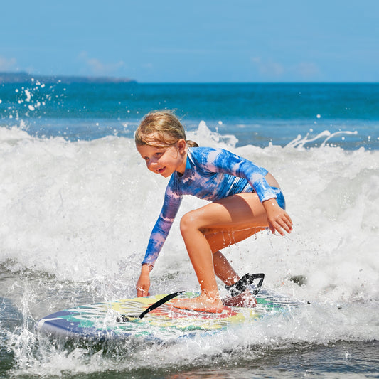 33/37/41 Inches Lightweight Body Board Boogie Board with EPS Core XPE Deck HDPE Bottom Multicolor4-S, Multicolor Surfing Multicolor  at Gallery Canada