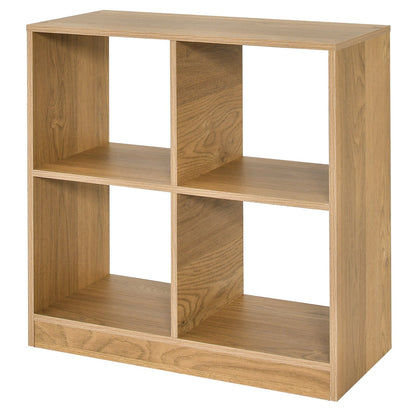 4-Cube Kids Bookcase with Open Shelves, Natural Bookcases Natural  at Gallery Canada