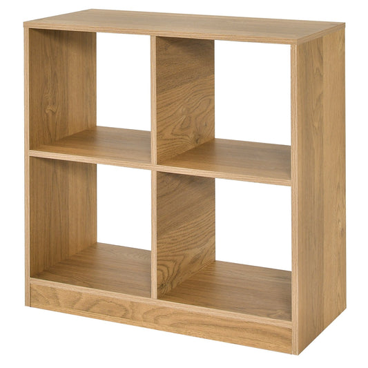 4-Cube Kids Bookcase with Open Shelves, Natural Bookcases Natural  at Gallery Canada