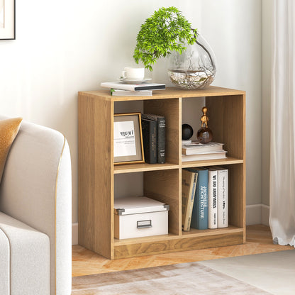 4-Cube Kids Bookcase with Open Shelves, Natural Bookcases   at Gallery Canada