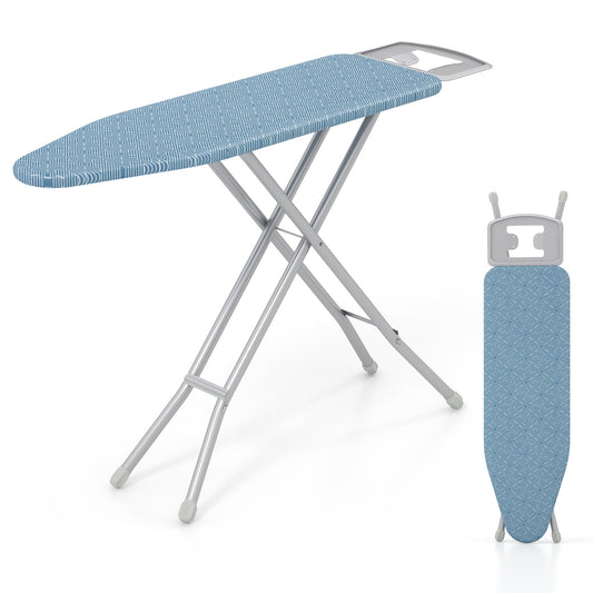 Full Size Ironing Board with Iron Rest and 7-Level Height, Blue Dryers Blue  at Gallery Canada