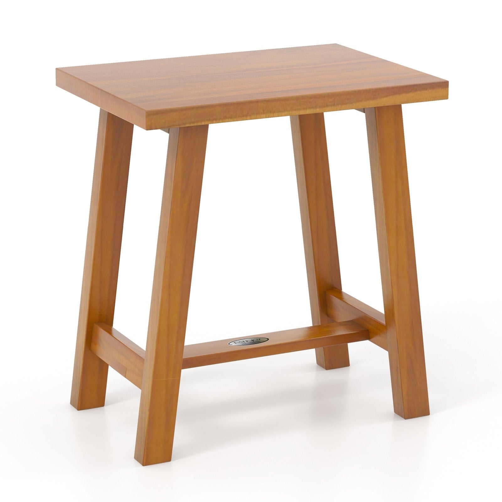 Bathroom Shower Stool Teak Shower Bench for Shaving Legs and Spa Bath, Natural Bath Safety Natural at Gallery Canada