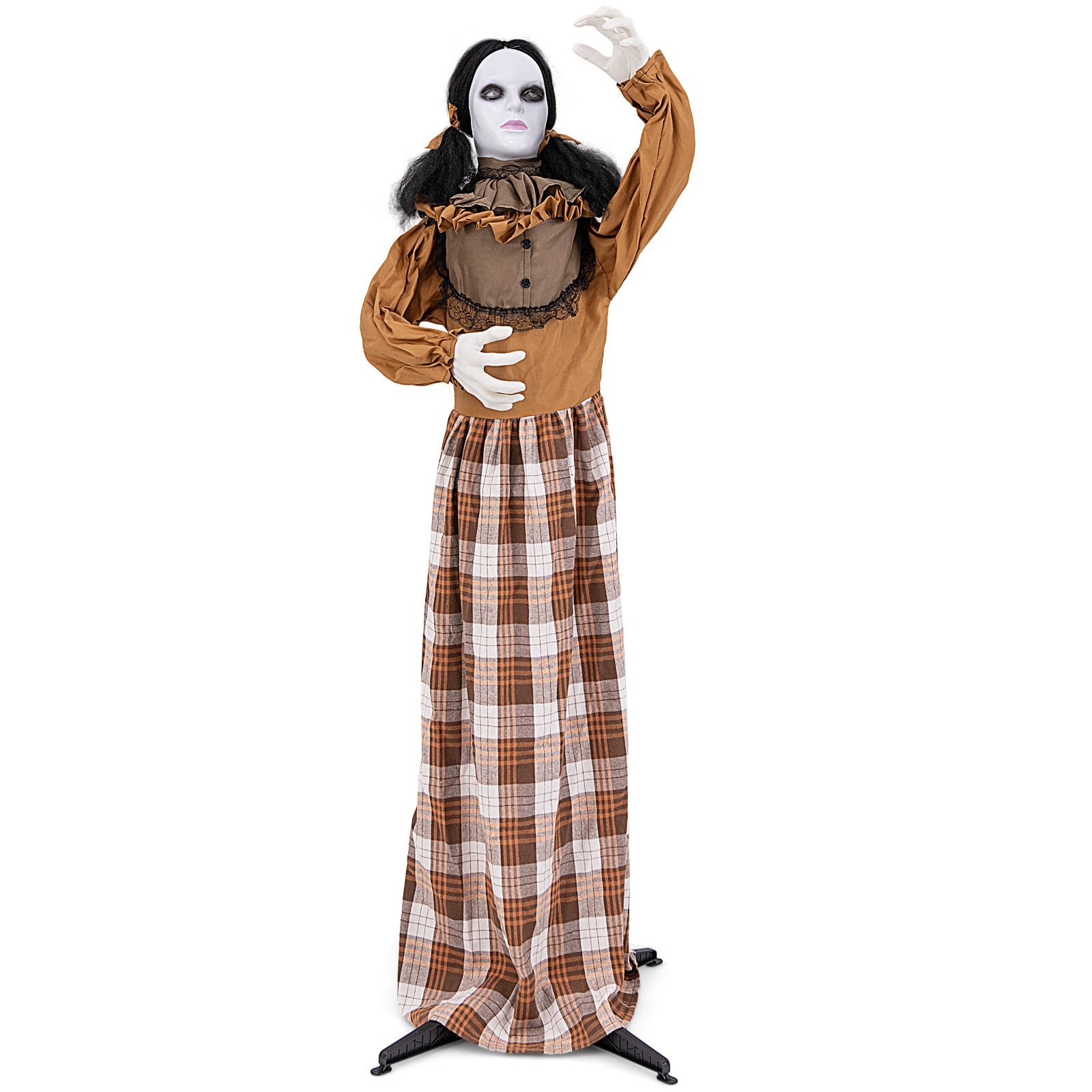 Halloween Animatronic Haunted Woman with Pop Up Head and Control Button Halloween at Gallery Canada