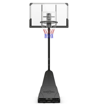 4.9-10 Feet Height Adjustable Portable Basketball Hoop Basketball Goal System Sport Equipments   at Gallery Canada