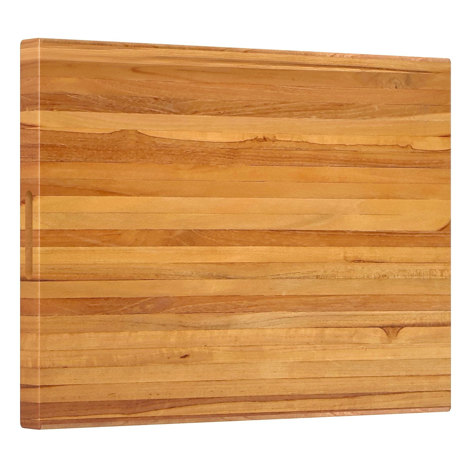 Teak Wood Cutting Board Extra Large 24 Inch Reversible Cutting Board with Handle, Natural Kitchen Tools Natural  at Gallery Canada