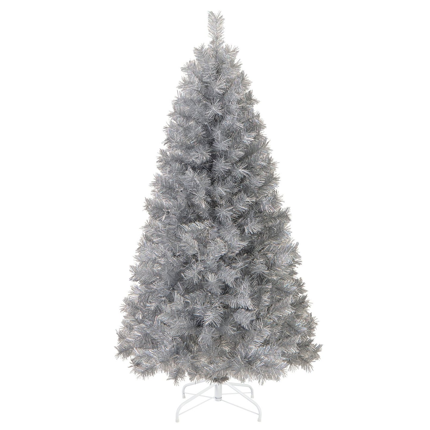 Artificial Xmas Tree with Branch Tips and Warm White LED Lights-5FT Christmas Tree 5 Feet  at Gallery Canada