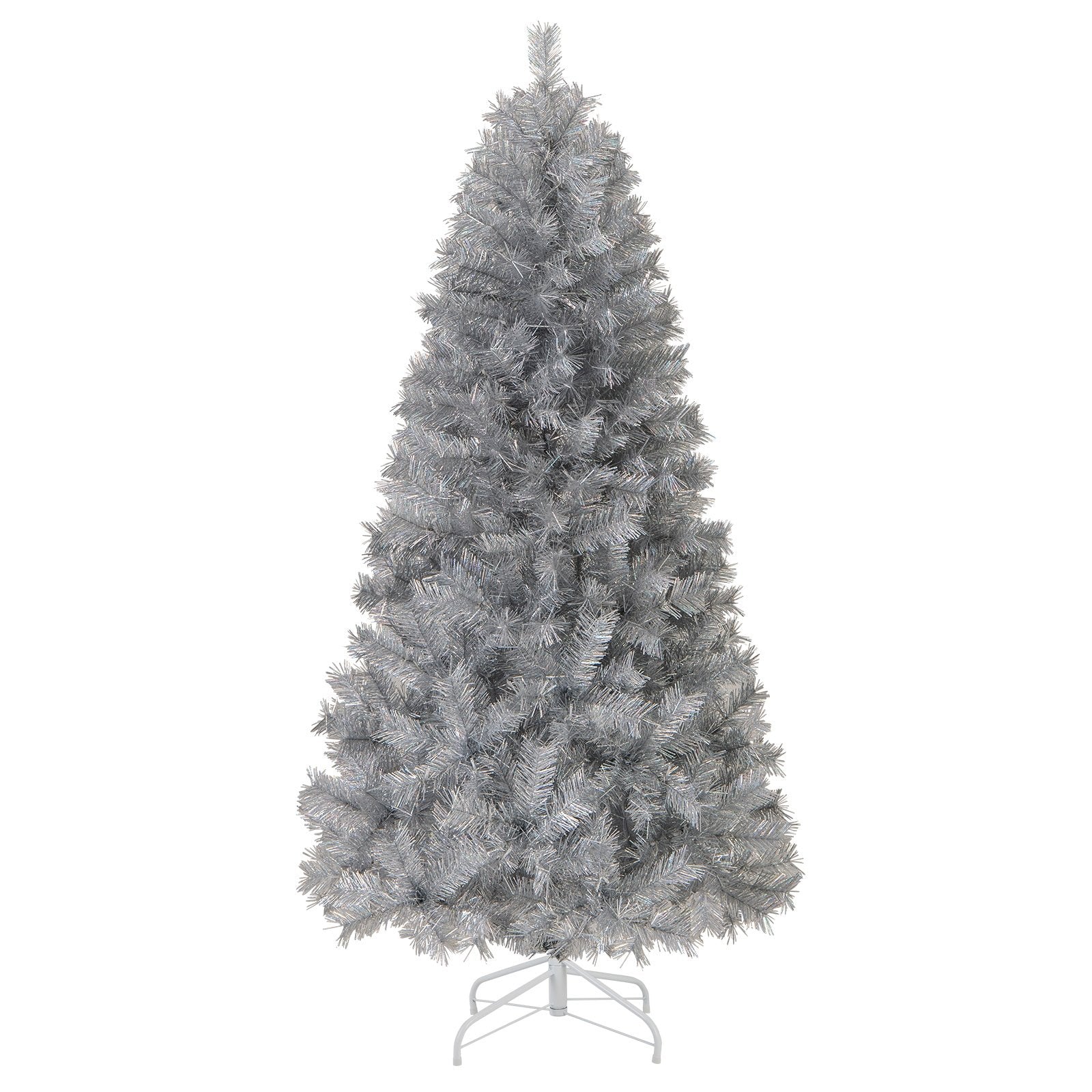 Artificial Xmas Tree with Branch Tips and Warm White LED Lights-6FT Christmas Tree 6 Feet  at Gallery Canada