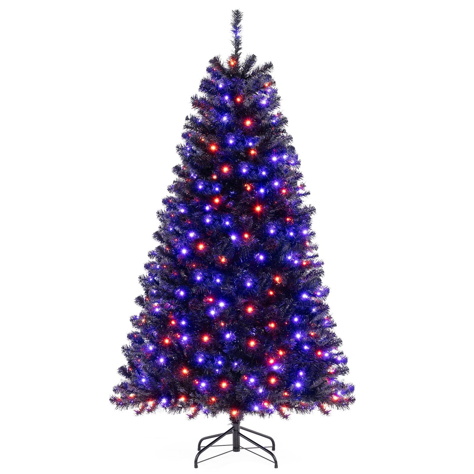 6/7/8 Feet Artificial Christmas Tree with 6 Lighting Modes and Spooky Sounds-6 ft Christmas Tree 6 Feet  at Gallery Canada