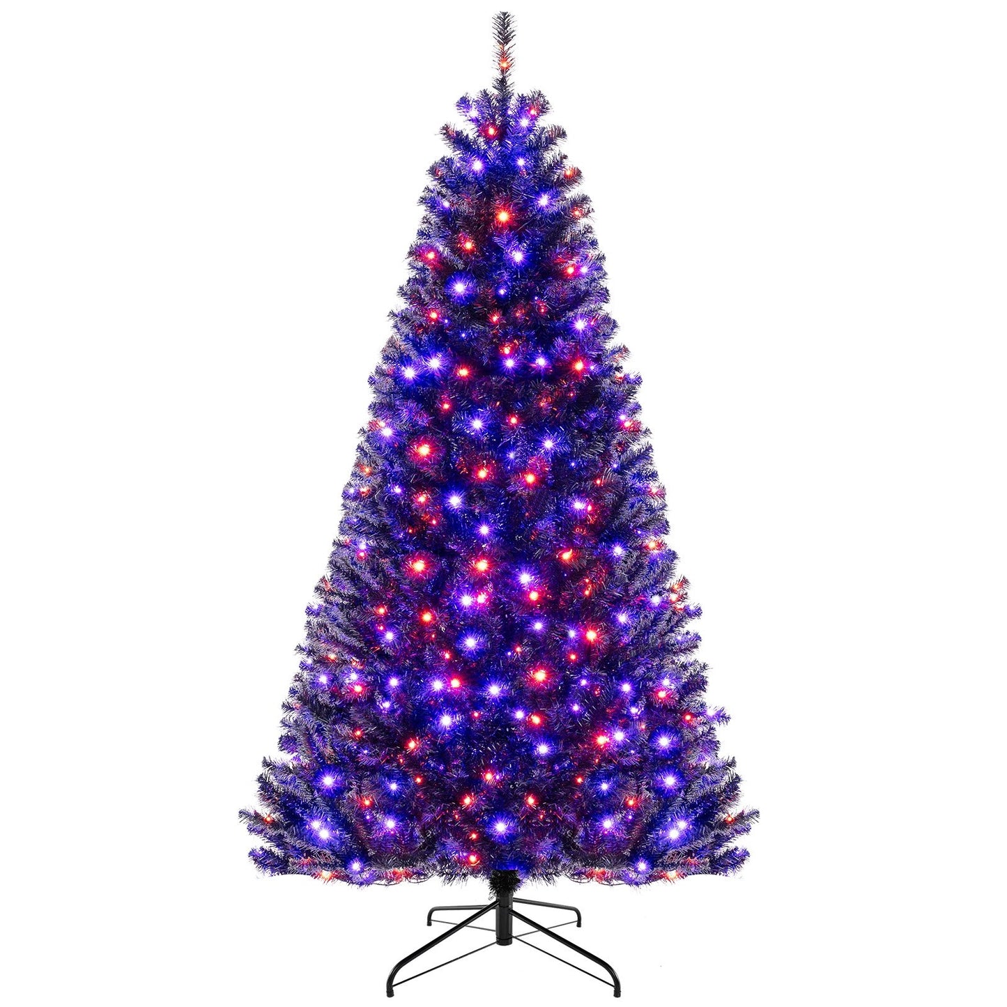 6/7/8 Feet Artificial Christmas Tree with 6 Lighting Modes and Spooky Sounds-L Christmas Tree 8 Feet  at Gallery Canada