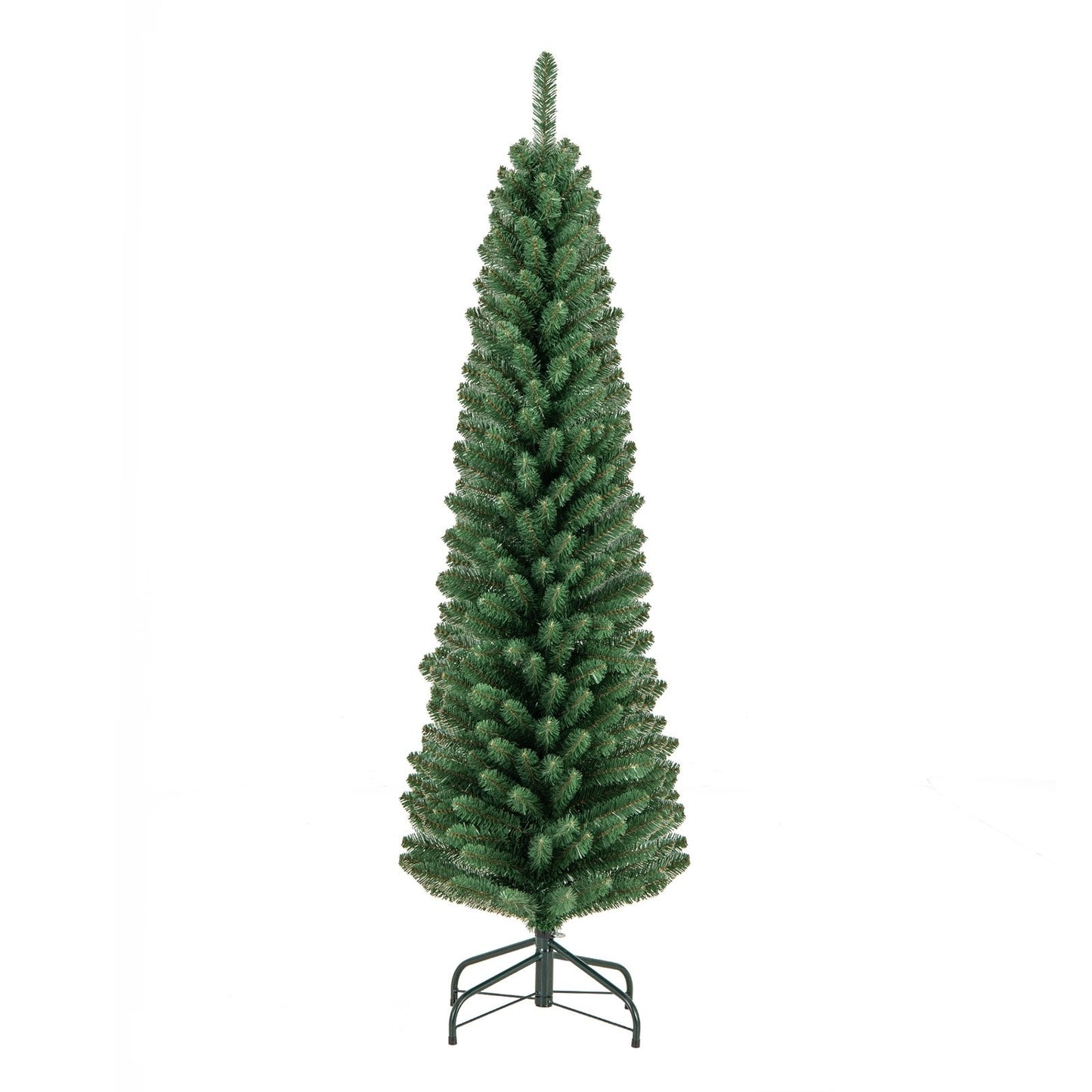 5/6/7/8 Feet Pencil Christmas Tree with 295/392/523/671 Memory Wire Branch Tips and Upgraded Metal Stand-5 feet Christmas Tree 5 Feet  at Gallery Canada